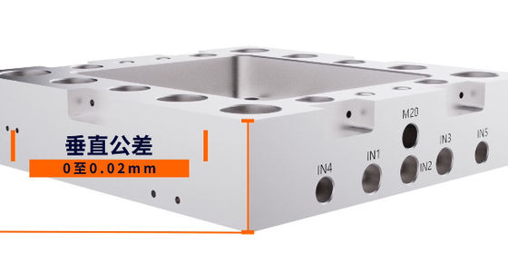 गुणवत्ता  Precision Milling Mold Base Standard ASTM 1050 Plastic For Surface Treatment फैक्टरी